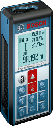 博世GLM 100 C/100米手持激光測距儀 博世GLM 100 C/100米手持激光測距儀