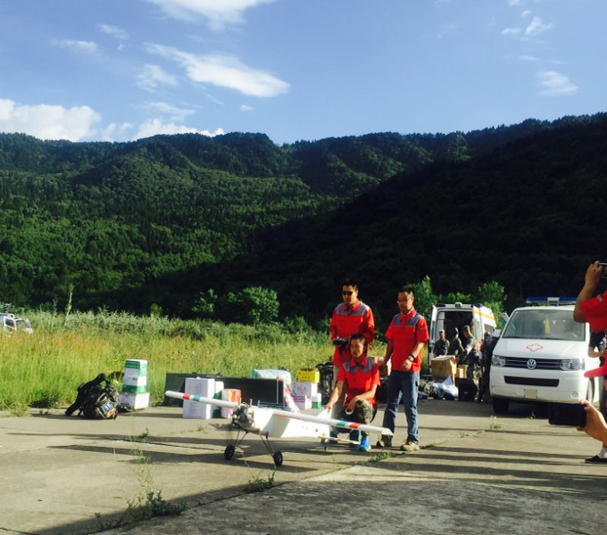 航測無人機(jī)助力九寨溝災(zāi)區(qū)成功獲取首批震后高分辨率影像 航測無人機(jī)助力九寨溝災(zāi)區(qū)成功獲取首批震后高分辨率影像